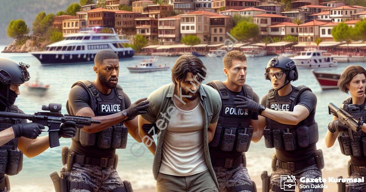 "Marmaris'te Kritik Operasyon: Aranan FETÖ Firarisi Kıskıvrak Yakalandı" başlıklı haber için fotorea