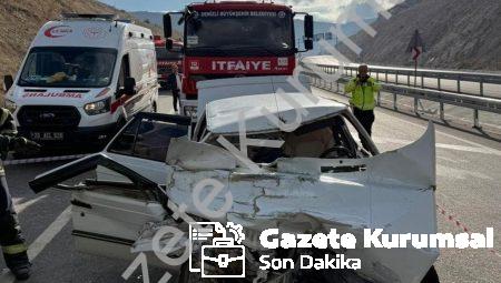 Denizli’de Feci Kaza: Tünel Çıkışında Can Pazarı, 1 Ölü 1 Yaralı