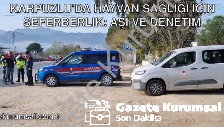 Karpuzlu’da Hayvan Sağlığı İçin Seferberlik: Aşı ve Denetim