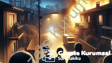 Aydın Efeler’de Korkutan Yangın: Komşuların Dikkati Faciayı Önledi