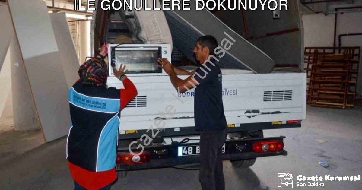 "Bodrum Belediyesi "Atma Paylaş Projesi" ile Gönüllere Dokunuyor" başlıklı haber için fotorealistik,