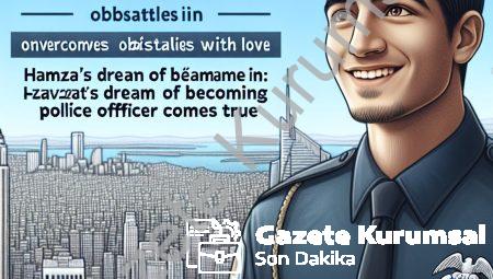 Muğla’da Engeller Sevgiyle Aşıldı: Hamza’nın Polislik Hayali Gerçek Oldu