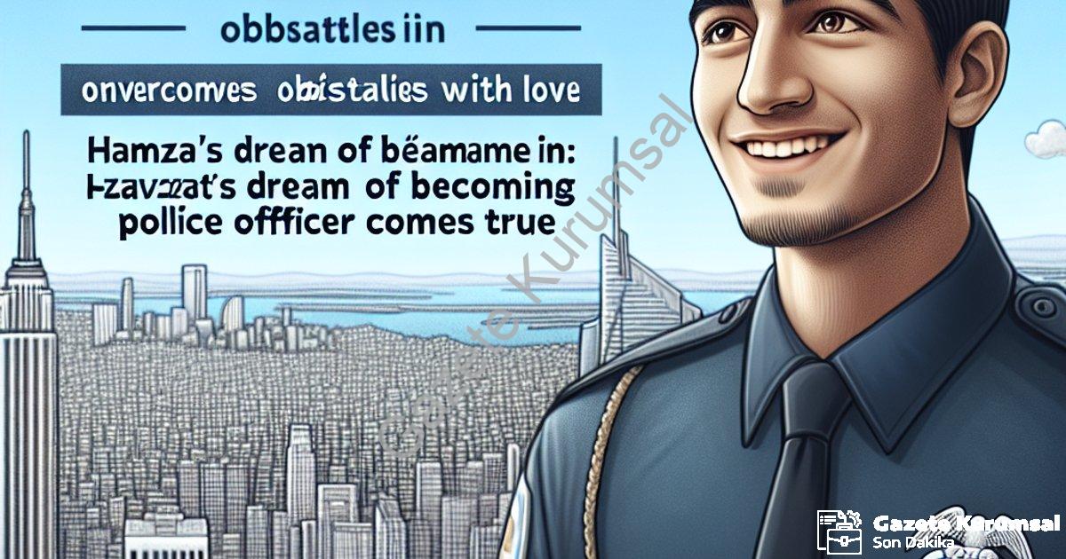 "Muğla'da Engeller Sevgiyle Aşıldı: Hamza'nın Polislik Hayali Gerçek Oldu" başlıklı haber için fotor