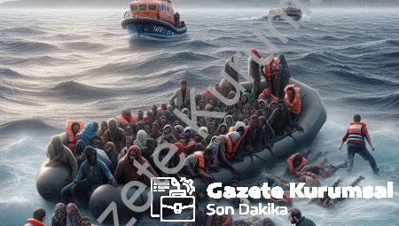 İzmir Açıklarında Hareketli Saatler: 120 Düzensiz Göçmen Kurtarıldı