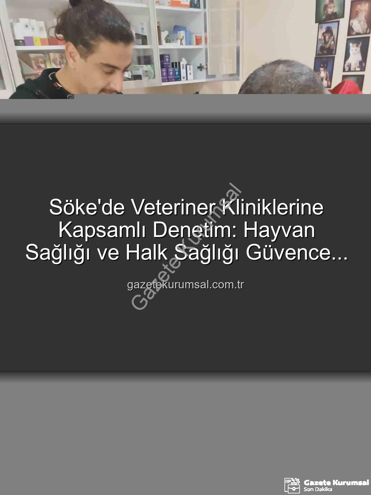 veteriner klinik denetimi - Söke'de Veteriner Kliniklerine Kapsamlı Denetim: Hayvan Sağlığı ve Halk Sağlığı Güvence Altında