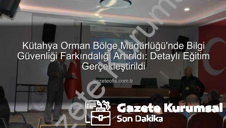 Kütahya OBM’de Bilgi Güvenliği Farkındalığı Artıyor: Siber Tehditlere Karşı Güçlü Adımlar
