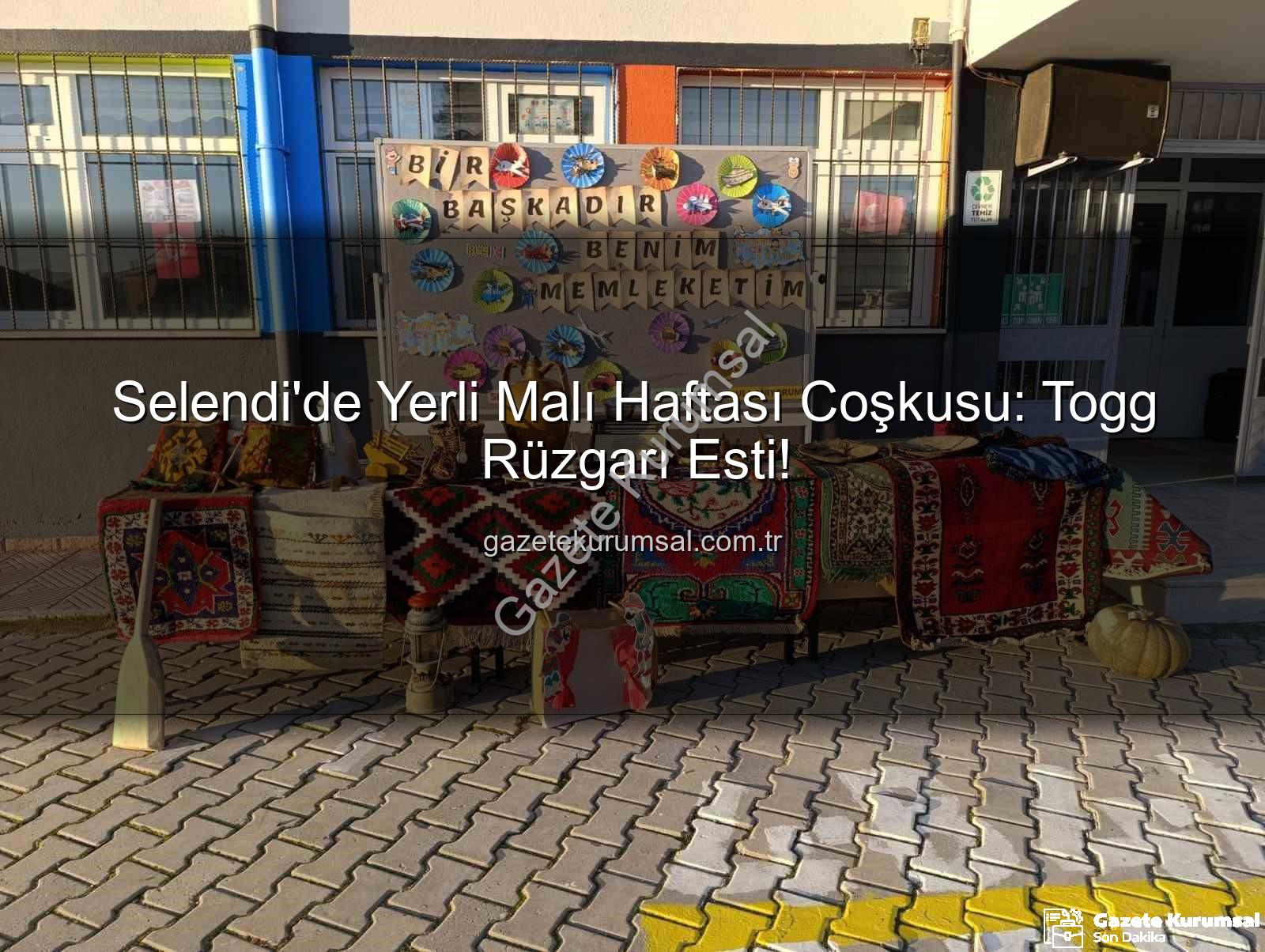 yerli üretim - Selendi'de Yerli Malı Haftası Coşkusu: Togg Rüzgarı Esti!